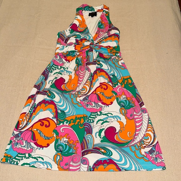 Laundry by Design Los Angeles Multi Colored Paisley Print Dress ✨Like New✨ - Picture 1 of 6